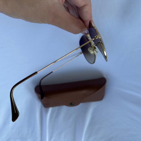 Brown gradient Rayban aviators used, details shown in pictures - Picture 4 of 7